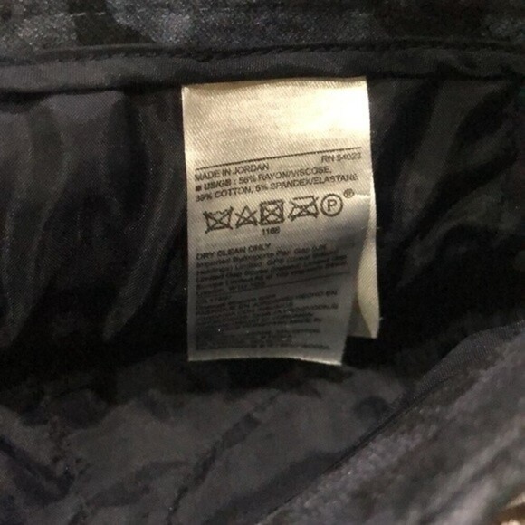 Banana Republic Khaki Gray Blue Jeans Pant Size 2 - Picture 6 of 8